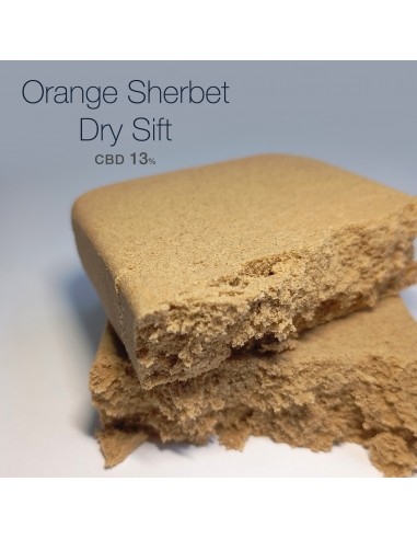 ORANGE SHERBET Dry Sift 13% CBD