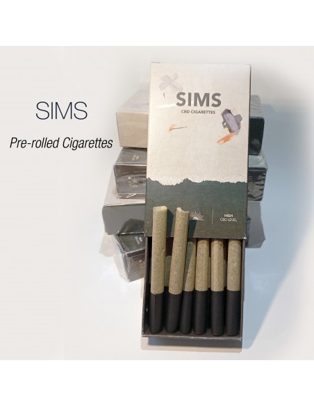 SIMS PRE-ROLLED 1.71% CBD - Cigarettes