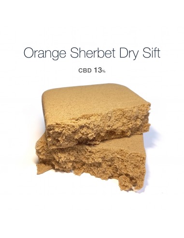 ORANGE SHERBET Dry Sift 13% CBD