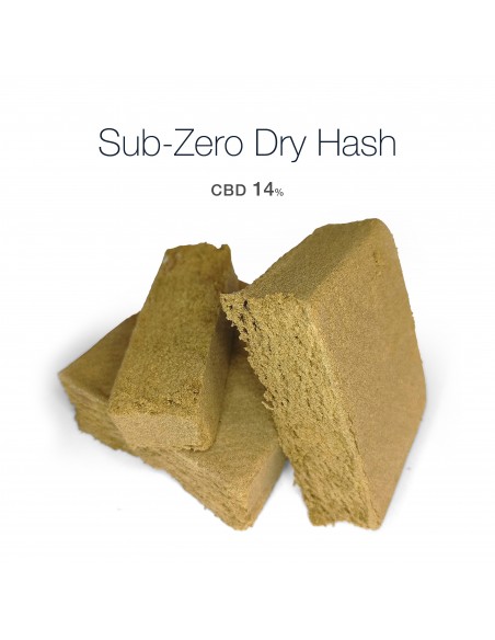 SUB-ZERO Dry Hash 14% CBD