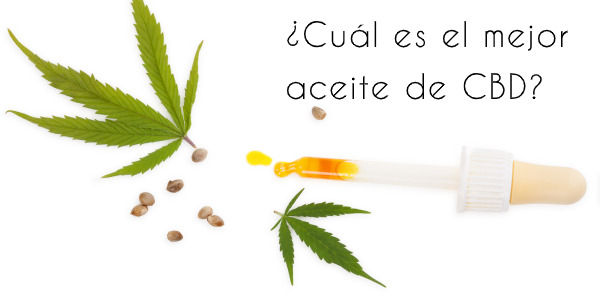 ¿Cuál es el mejor aceite de CBD? Todo lo que debes saber antes de comprar