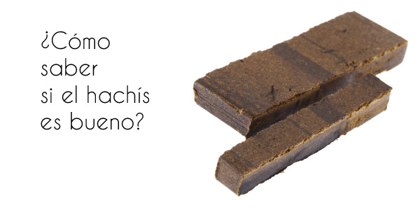 ¿Cómo saber si el hachís es bueno?